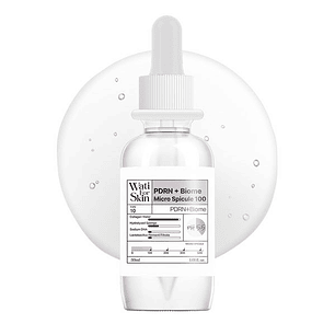 PDRN + Biome Essence Micro Spicule 100 (Wati For Skin) - 30ml Serum antiedad con colágeno, PDRN, Biomas y microagujas
