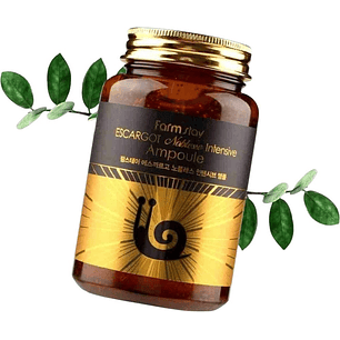 Escargot Noblese Intensive Ampoule (Farm Stay) - 250ml Serum baba caracol regenerador y cicatrizante
