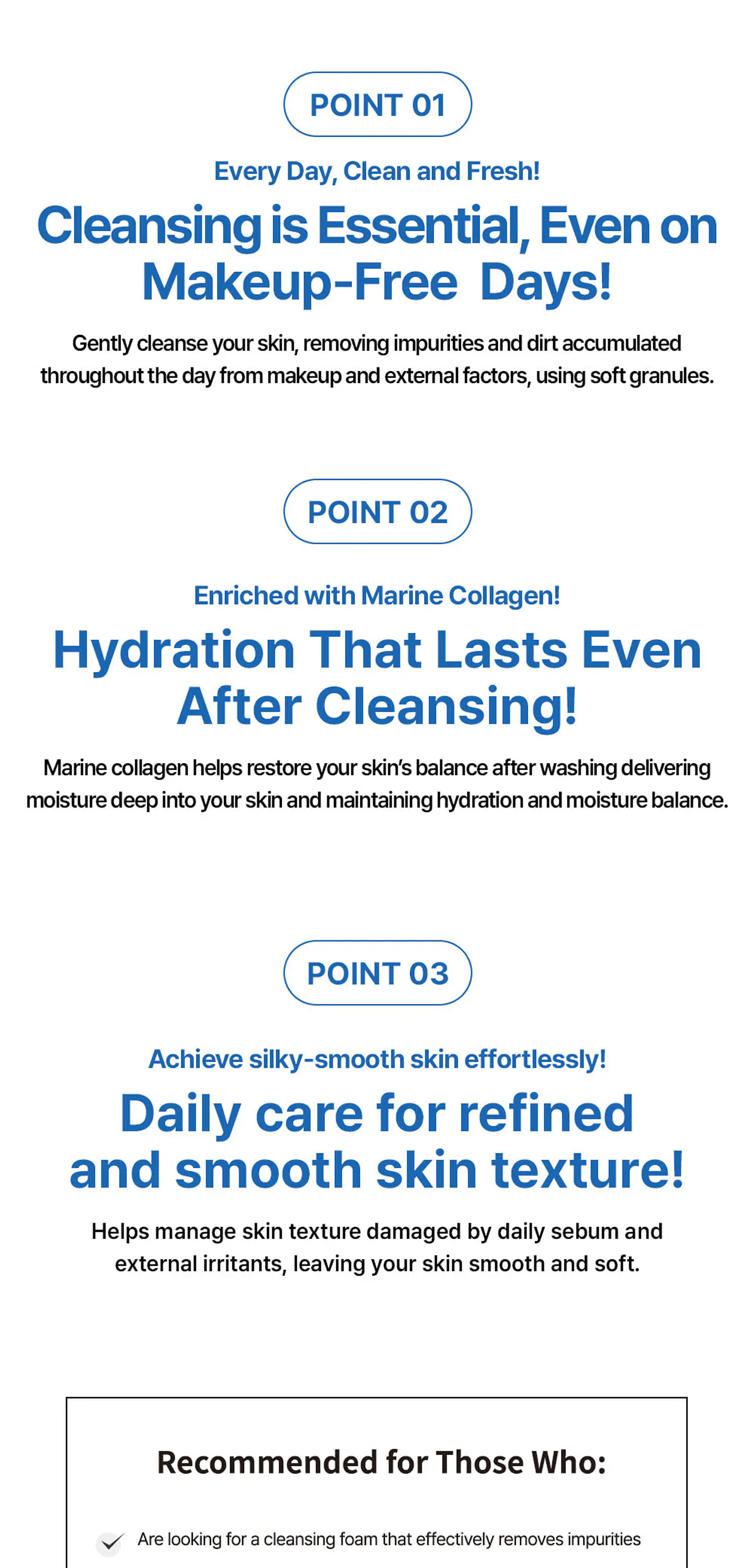 Collagen Pure Cleansing Foam (Farm Stay) - 180ml Espuma limpiadora antienvejecimiento 10