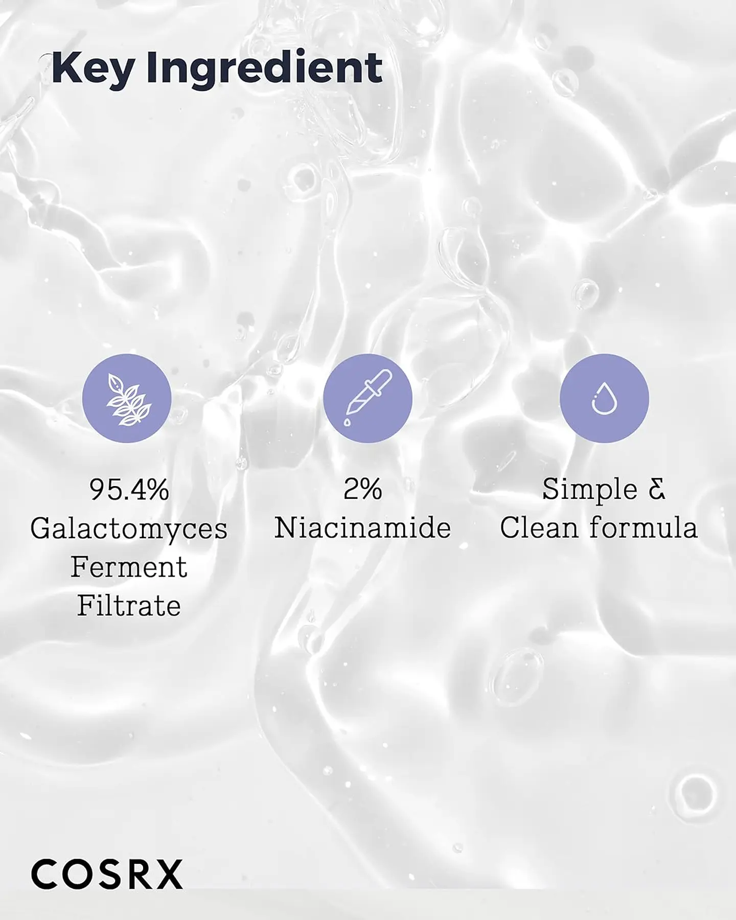 Galactomyces 95 Tone Balancing Essence (COSRX) - 100ml Esencia aclarante antiedad 95% galacomyces + 2% niacinamida 11