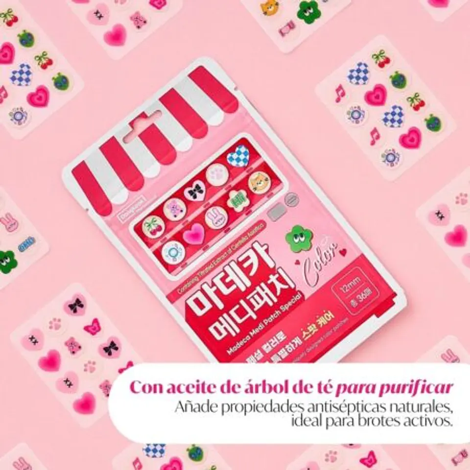 Madeca Medi Patch Special Mix (Centellian24) - Sobre con 36 parches anti acné 2