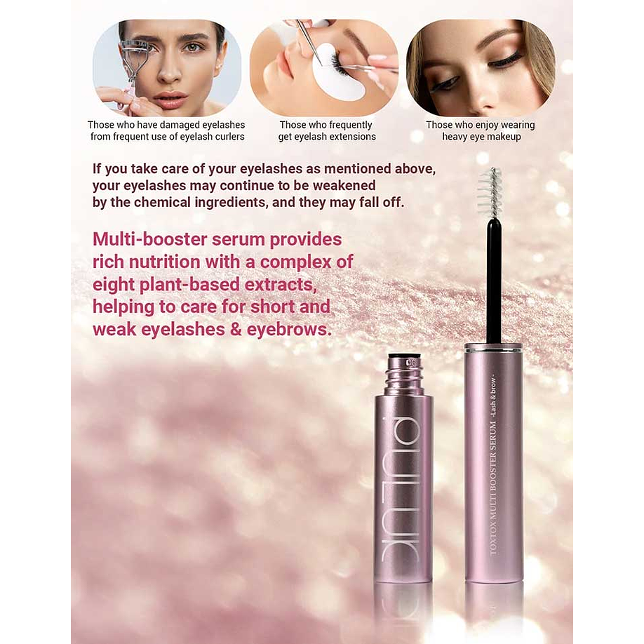 Toxtox Multi Booster Serum (Puluk)  5ml- Serum fortalecedor de pestañas 3
