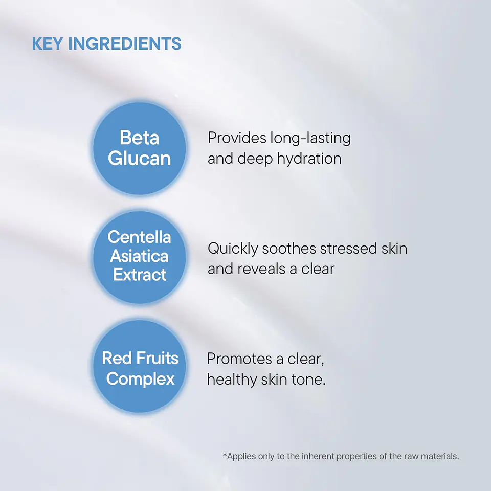 Beta Glucan Daily Moisture Cream (IUNIK) - 60ml Crema hidratante, anti envejecimiento y aclarante  8