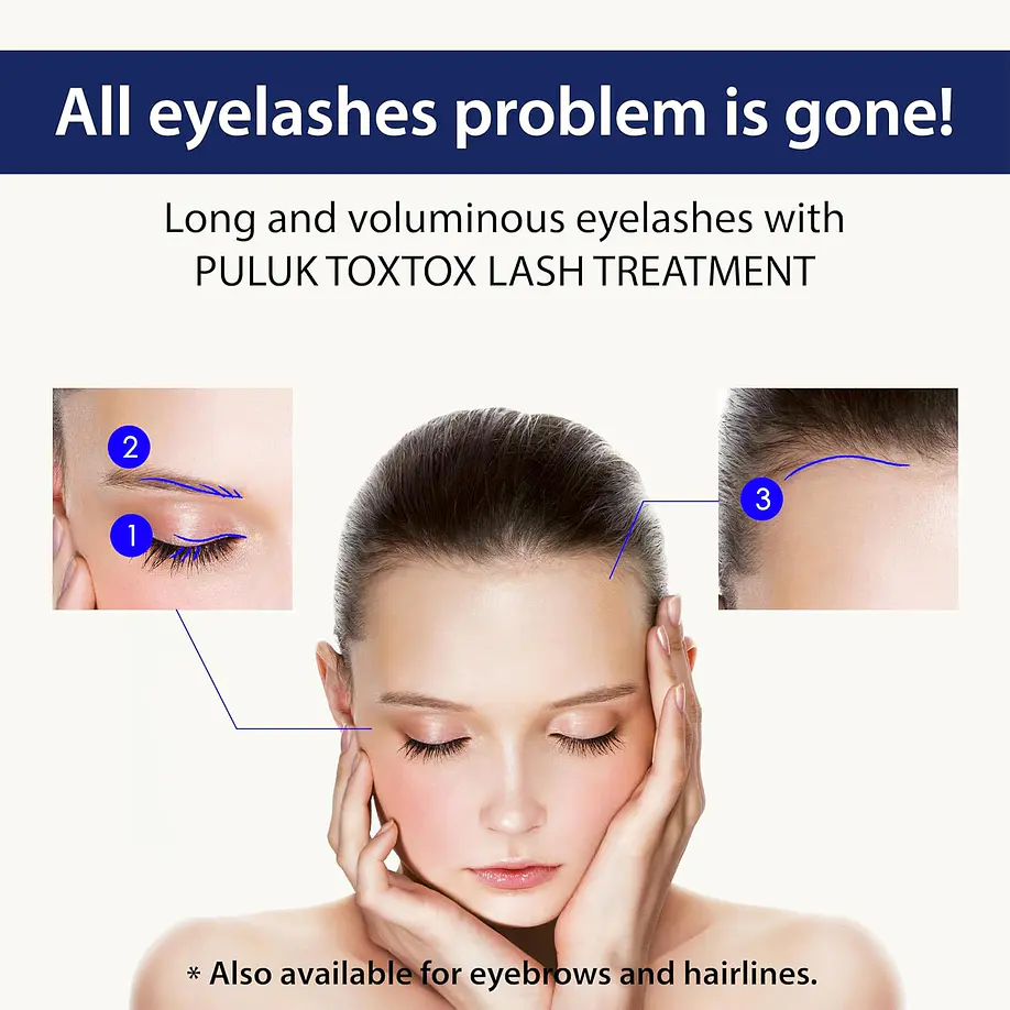 Totox Lash Treatment (Puluk) - 10ml Serum de pestañas tratamiento fortalecedor 7