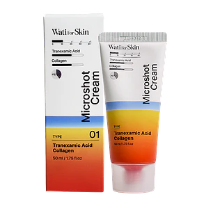 Tranexamic Acid Collagen Micro Spicule Cream (Wati for Skin)  - Crema aclarante y antiedad con colágeno, ácido tranexámico