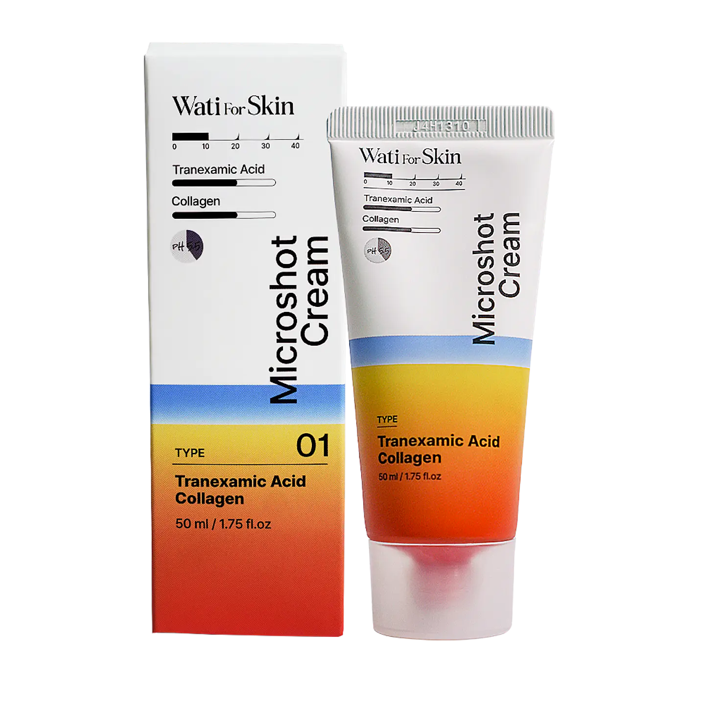 Tranexamic Acid Collagen Micro Spicule Cream (Wati for Skin)  - Crema aclarante y antiedad con colágeno, ácido tranexámico 1