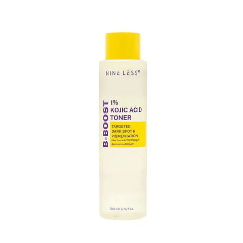 B-boost 1% Kojic Acid Toner (Nineless) - 200ml Tónio antimanchas e imperfeciones 1% ácido kójico