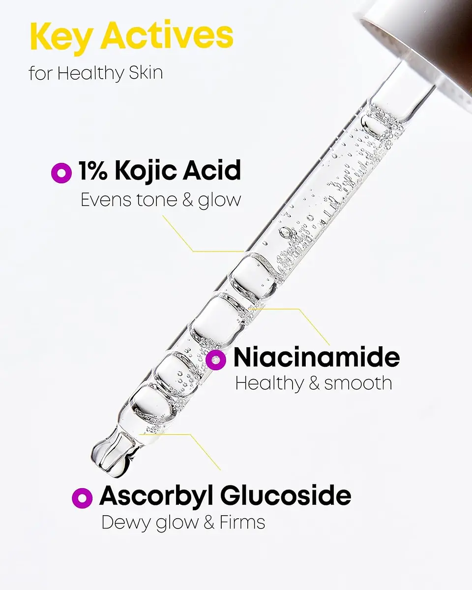 B-Boost 1% Kojic Acid Serum (Nineless) - 30ml Serum antimanchas e imperfeciones 1% ácido kójico y 10% niacinamida 6