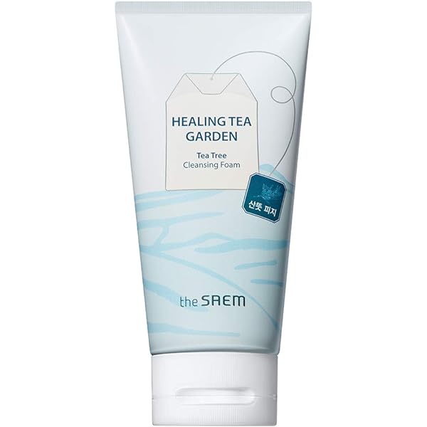 Healing Tea Garden Tea Tree Cleansing Foam (The Saem) - 150ml Espuma limpiadora pieles mixtas, grasas, acné