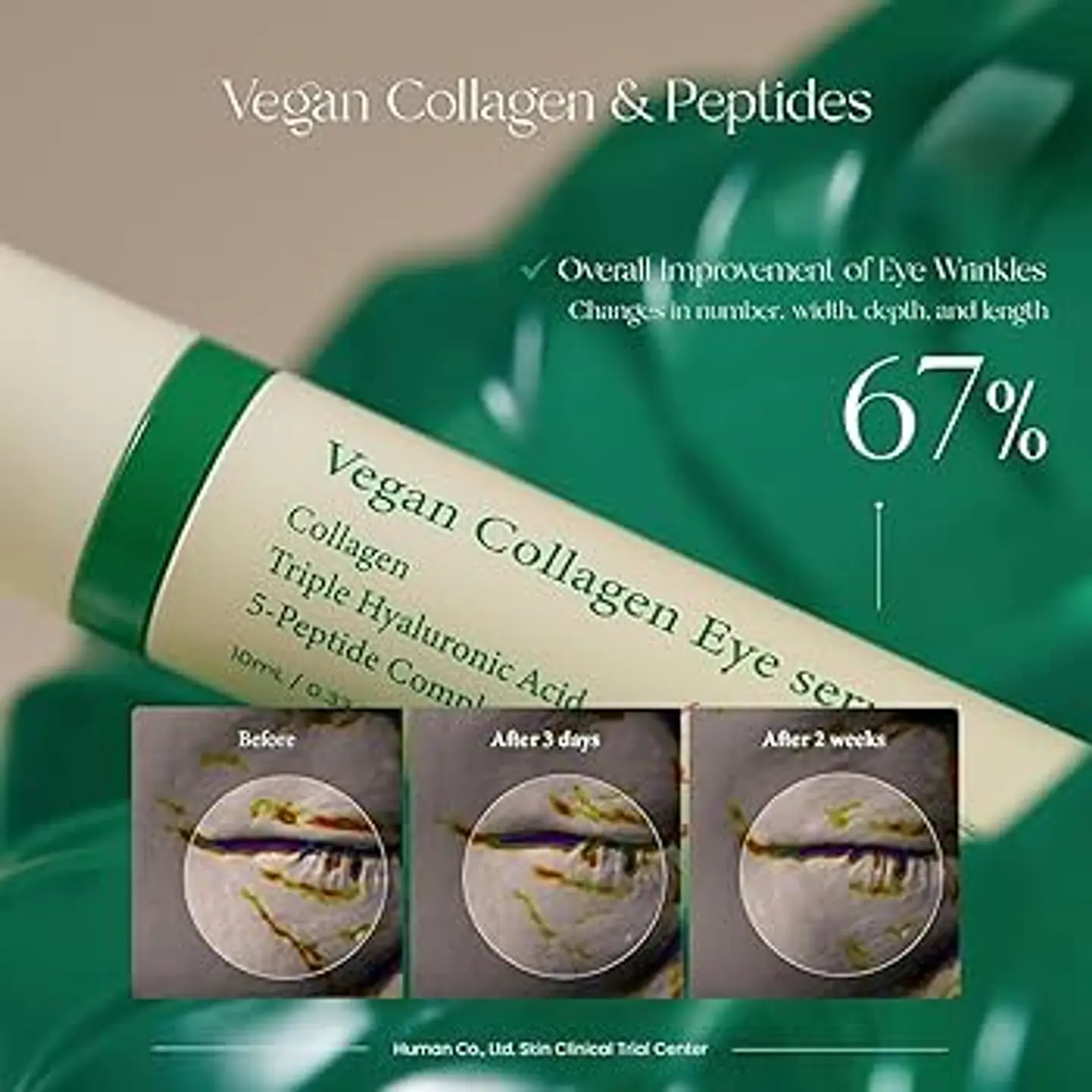  Vegan Collagen Eye Serum (Axis-Y) -10ml Serum antiedad y aclarante contorno de ojos 2