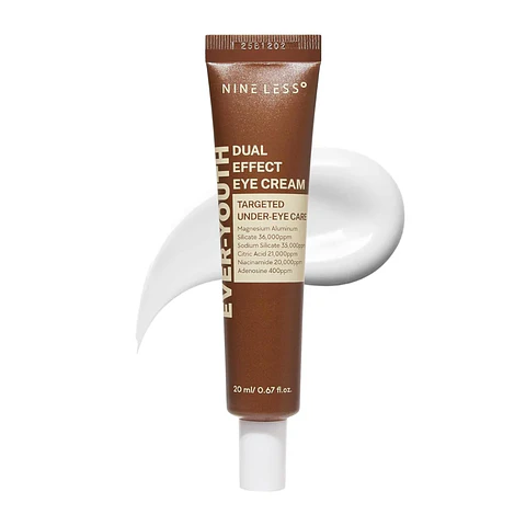 Dual effect eye cream (Nineless) -30ml - Contorno de ojos con péptidos y niacinamida