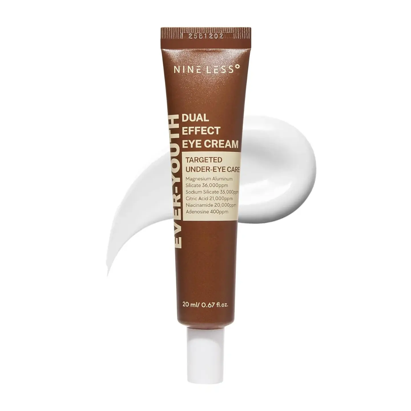 Dual effect eye cream (Nineless) -30ml - Contorno de ojos con péptidos y niacinamida 1