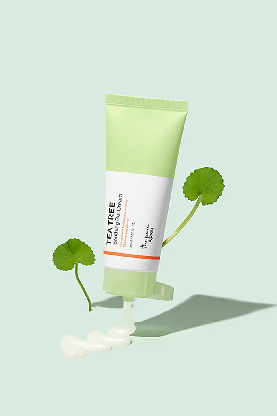 Tea Tree Soothing Gel Cream (A'Pieu) -60ml Crema anti acné con árbol de té 4