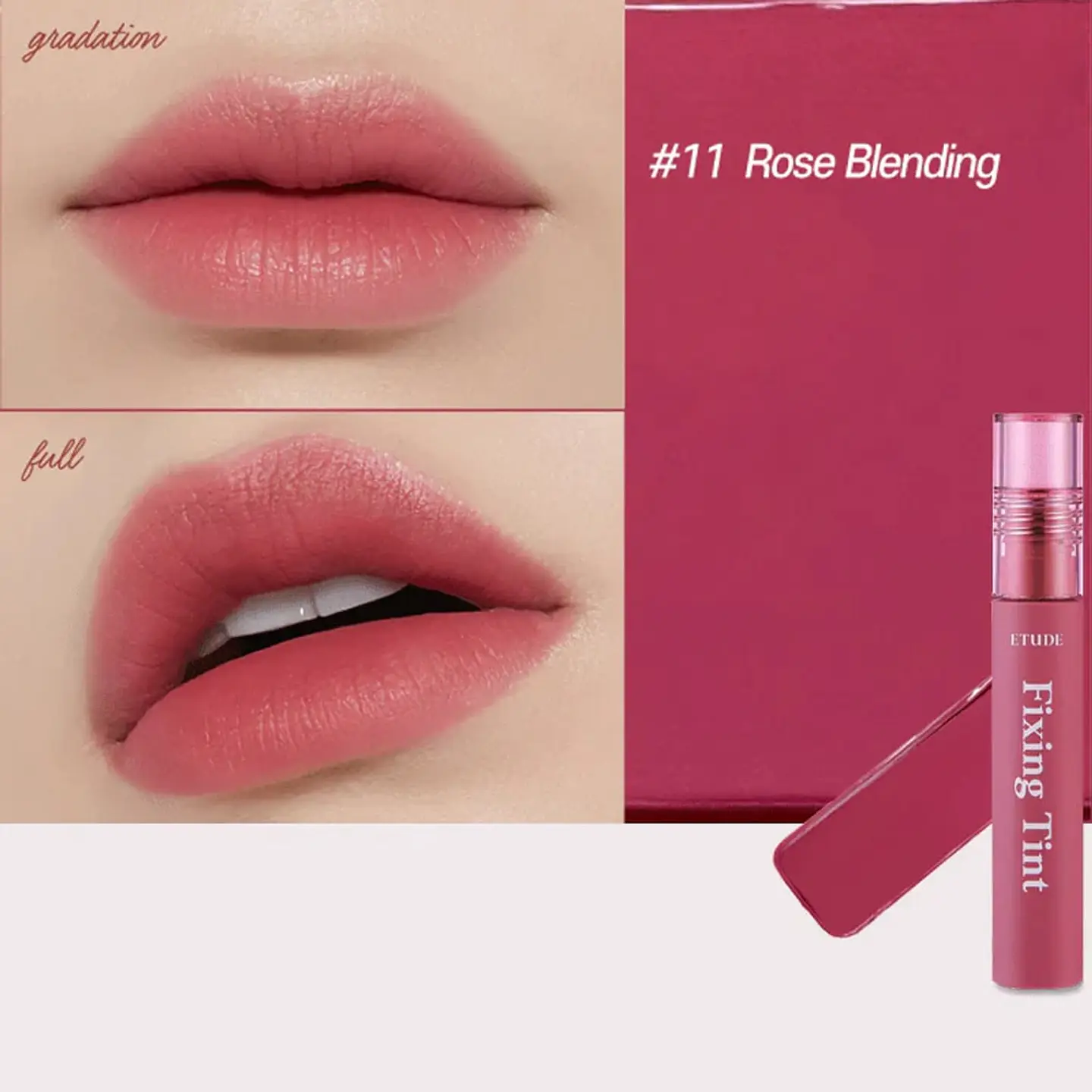 Fixing Tint (Etude House)  - Tintes de labio efecto matte alta duración 13
