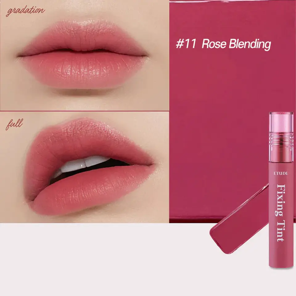 Fixing Tint (Etude House)  - Tintes de labio efecto matte alta duración 13