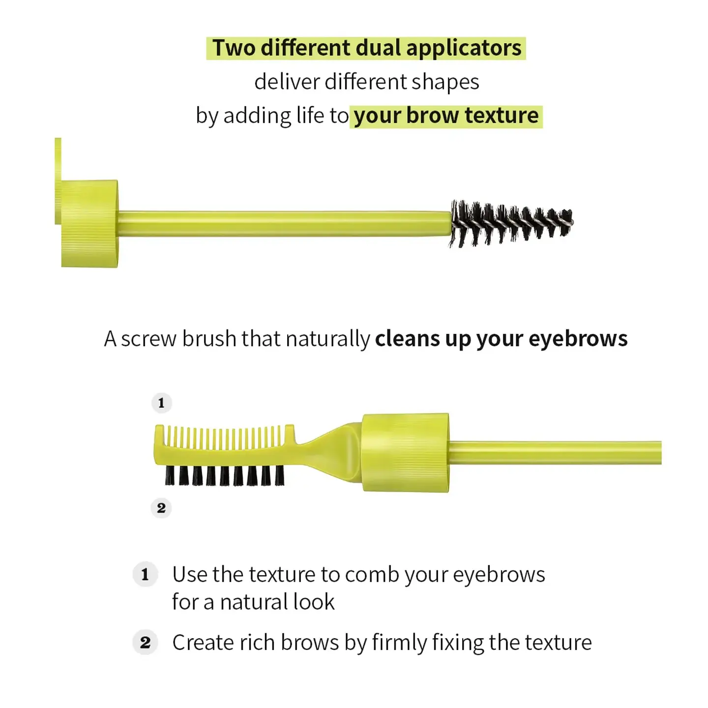 Shaper Pomade Eyebrow Fixer (Unleashia) - No 1. Clear Fijador de cejas 3