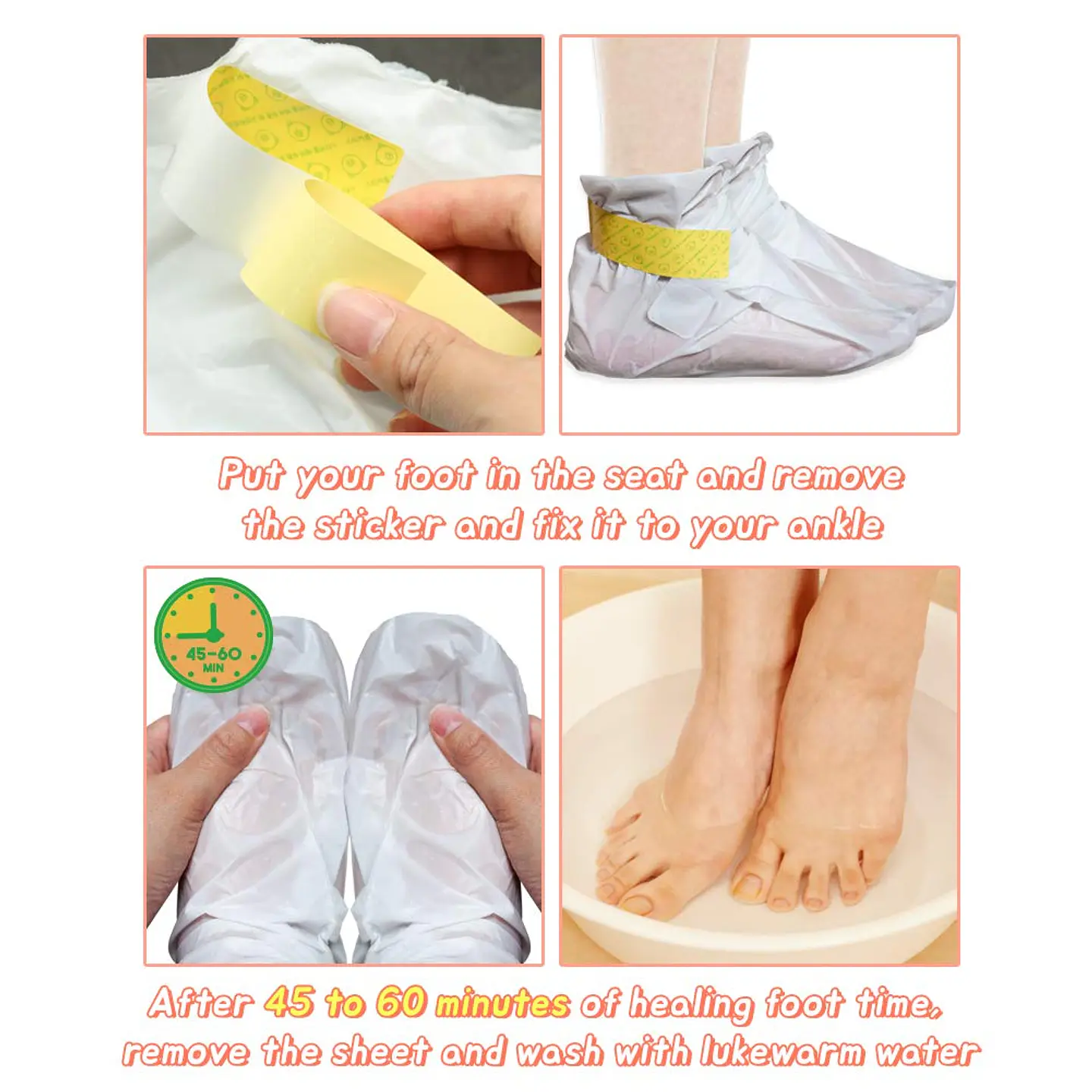 Witch Piggy Hell-Pore Turtle's Foot Pack (Elizaveccca) - Mascarilla exfoliante para pies 2