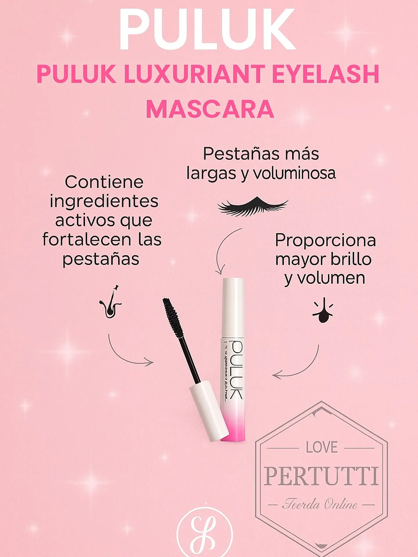 Luxuriant Eyelash Mascara (Puluk) - Máscara de pestañas alargadora y voluminizadora 2