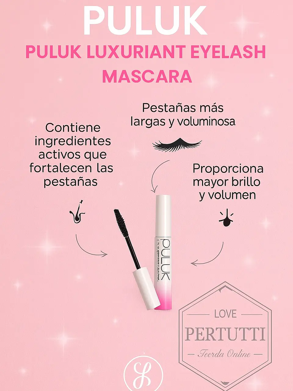 Luxuriant Eyelash Mascara (Puluk) - Máscara de pestañas alargadora y voluminizadora 2
