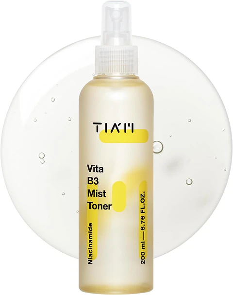 Vita B3 Mist Toner (TIAM) - 200ml Tónico aclarante con 3% Niacinamida y Vitamina C