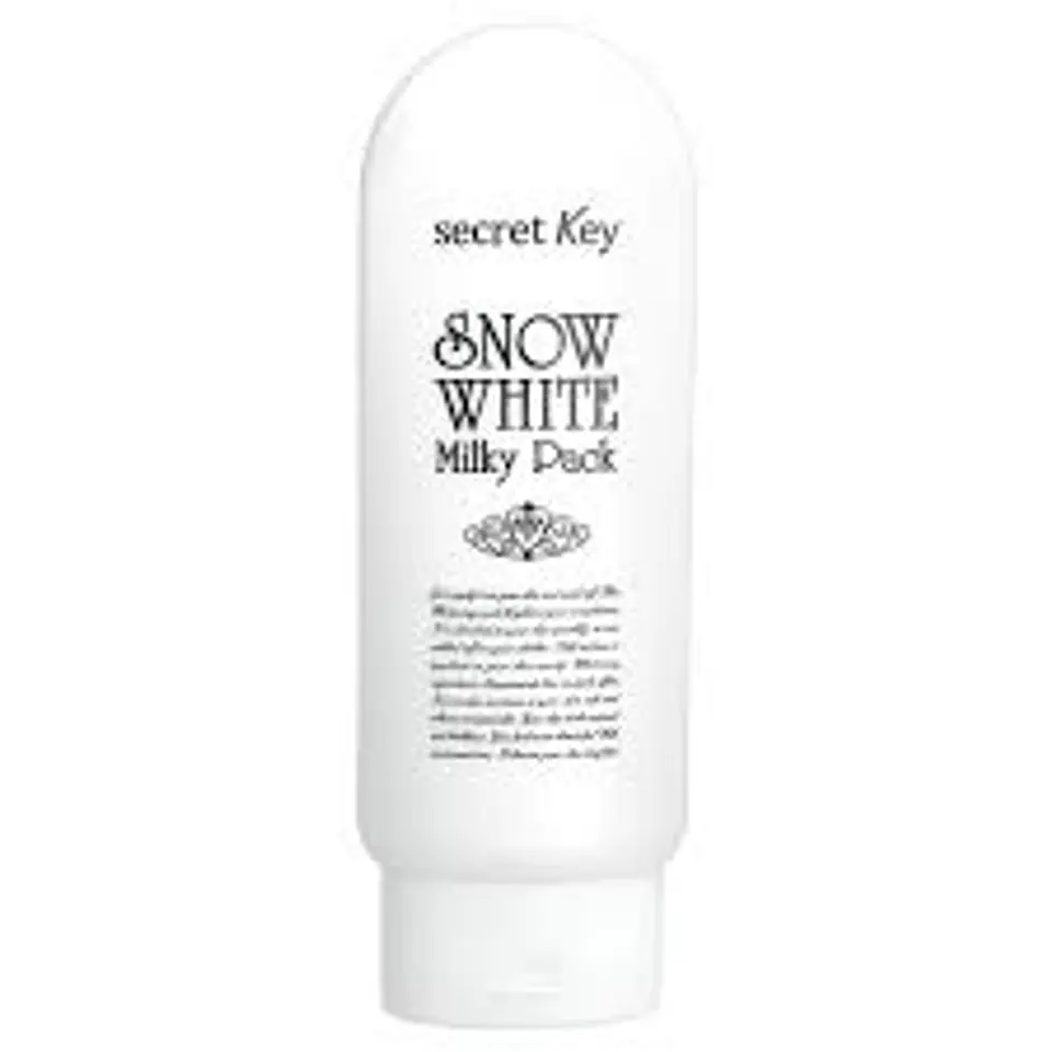 Snow White Milky Pack (Secret Key) - 200 ml Crema aclarante para cuerpo y rostro 10