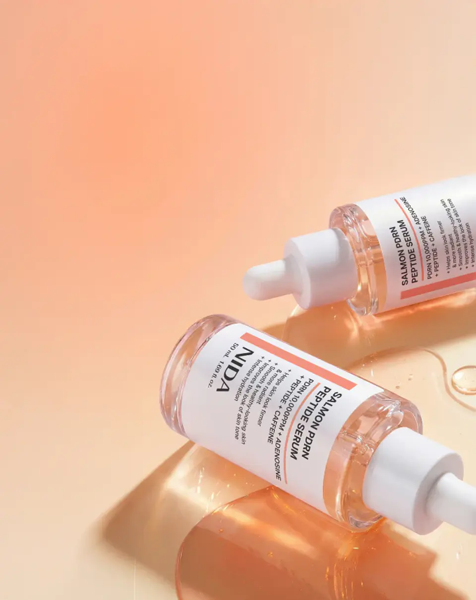 Salmon PDRN Peptide Serum (NIDA) -50ml  Serum antiedad con ADN de salmón y péptidos 4