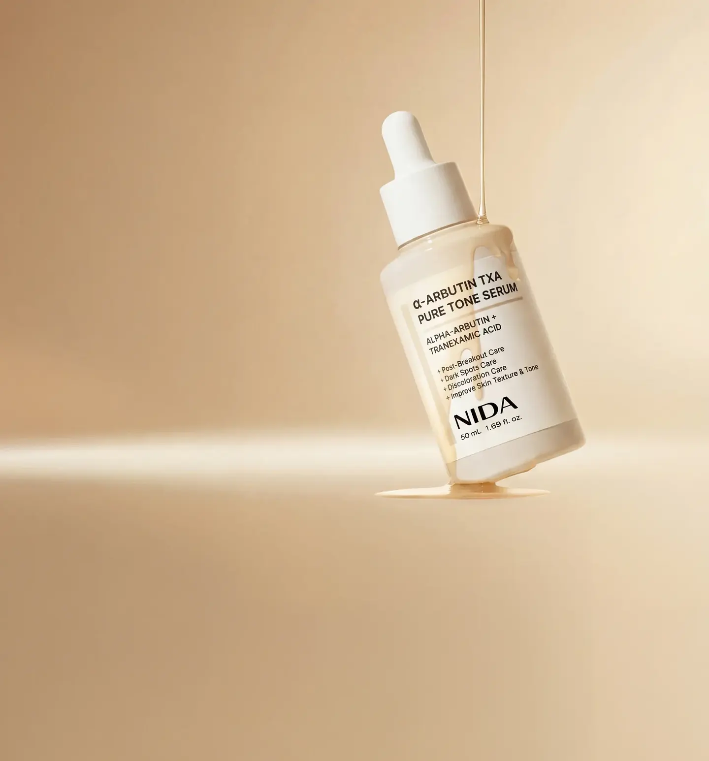 Alpha-Arbutin TXA Pure Tone Serum (NIDA) -50ml Serum aclarante con alfa arbutina y ácido tranexámico 4