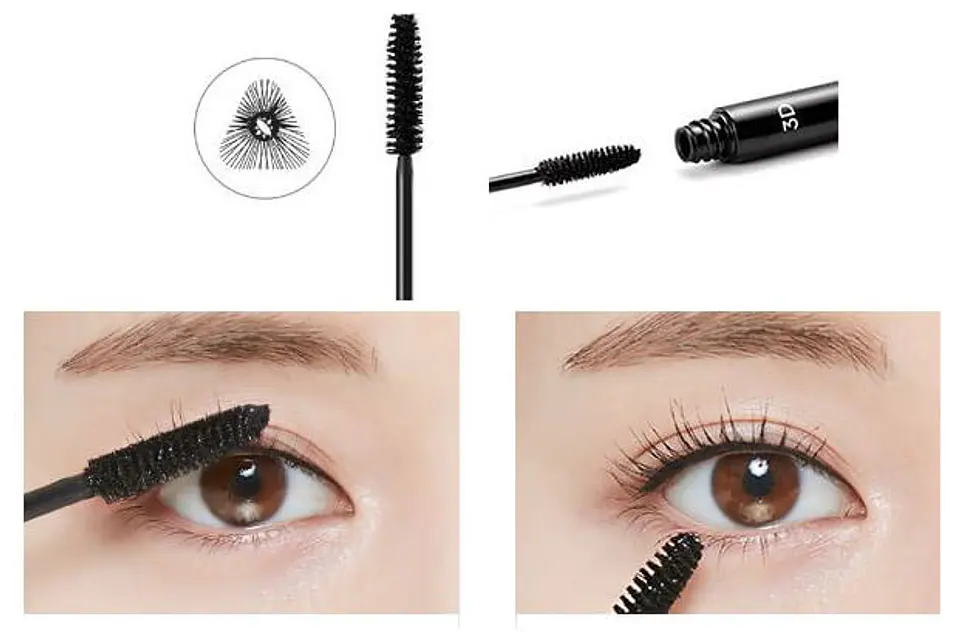 The Style 3D Mascara (Missha) Máscara de pestañas a prueba de agua 1