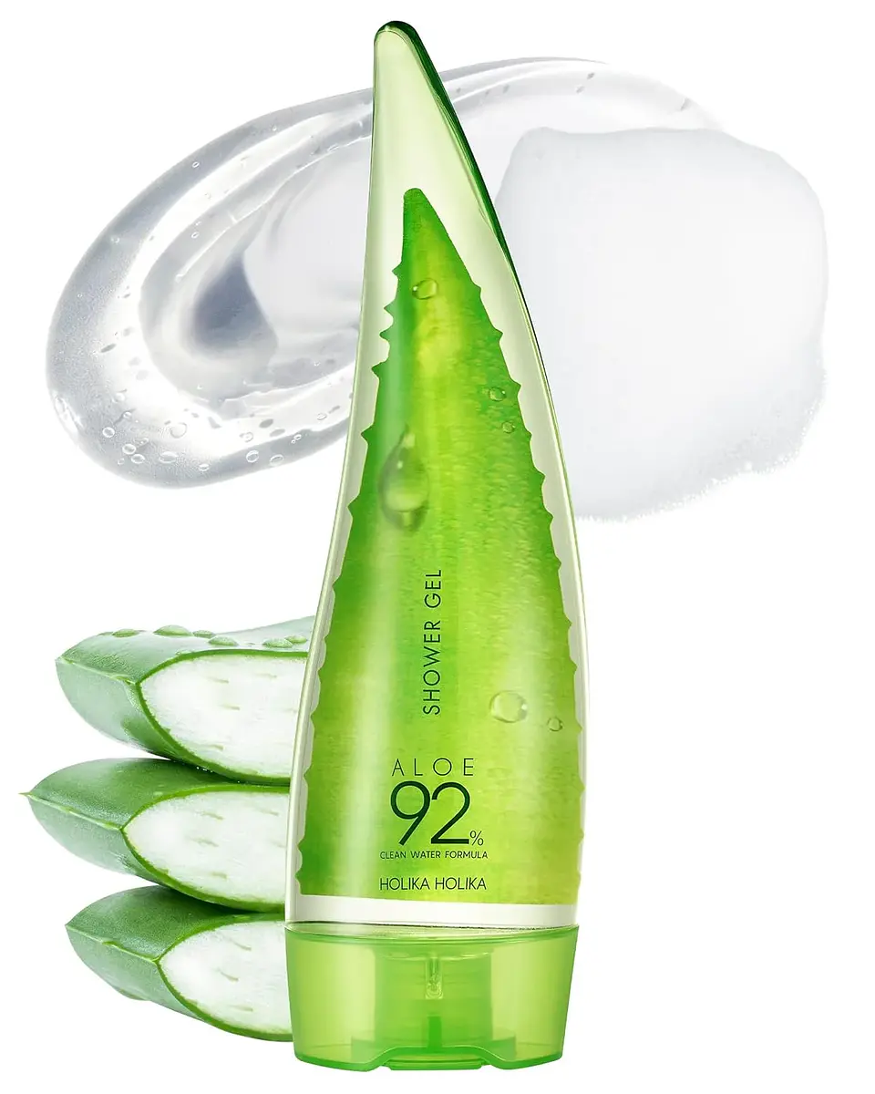 92% Aloe Clean Water Formula Shower Gel (Holika Holika) - 250ml Gel de ducha 92% aloe vera 1