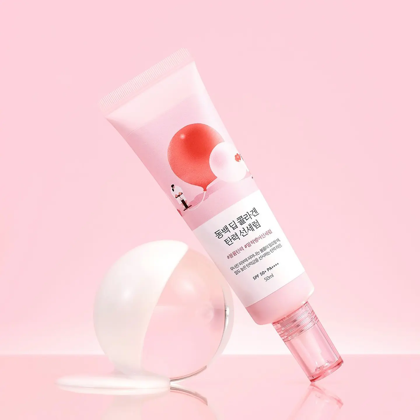 Camellia Deep Collagen Firming Sun Serum (Round Lab) - 50ml Protector solar antiedad 4