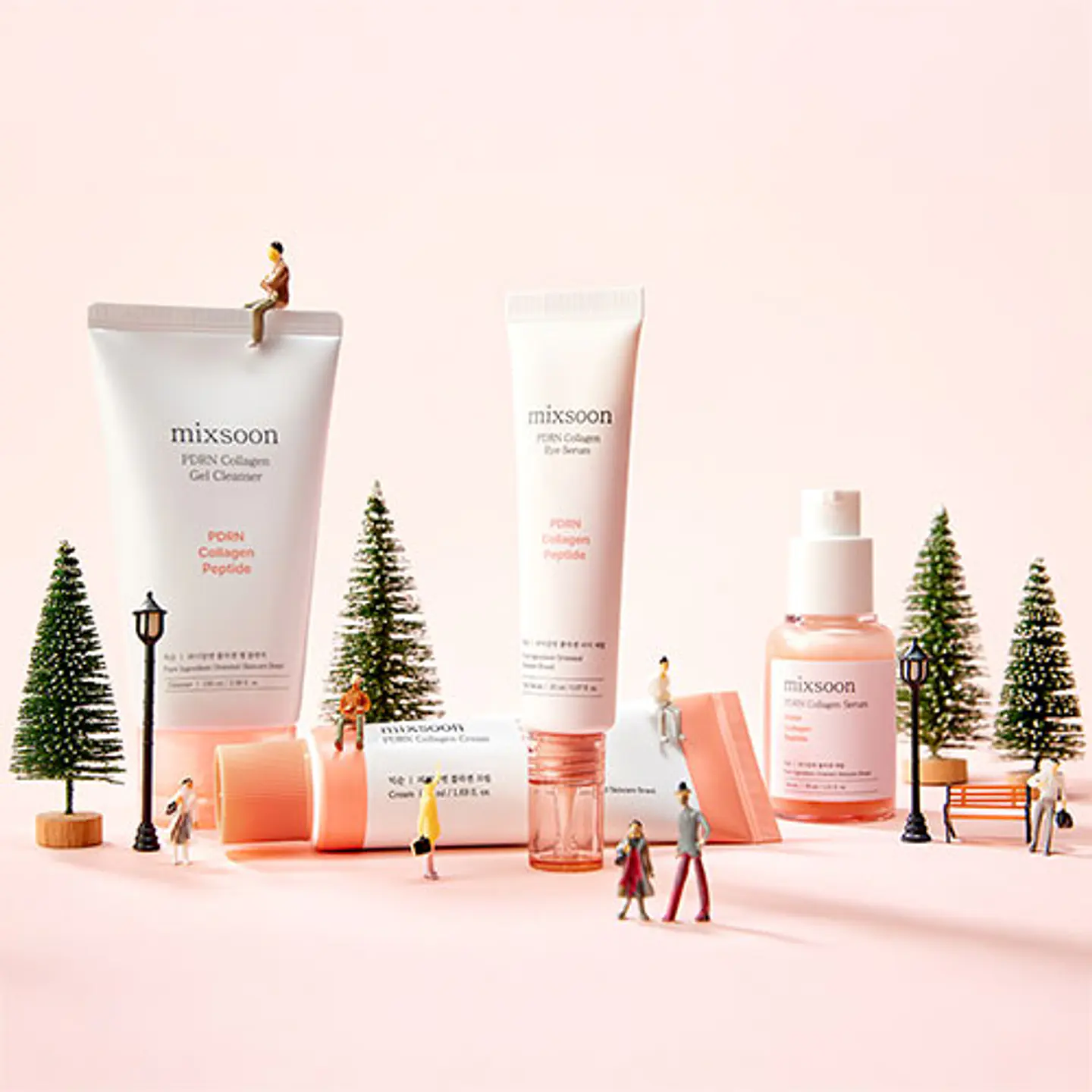 Mixsoon House PDRN Edition Set (Mixsoon) - Set antiedad con PDRN Limpiador 100ml + Serum 30 ml + Crema 30ml + Contorno ojos 30ml  3