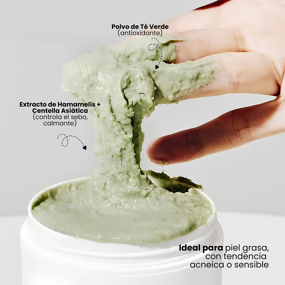 Fresh Green Rice Mochi (Arencia) -120ml Limpiador cremoso con arroz y té verde 4