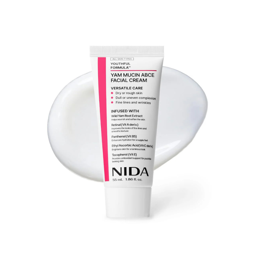 Youthful Formula™ Yam Mucin ABCE Cream (NIDA) - Crema antiedad y reparadora con vitaminas A, B, C y E y retinal