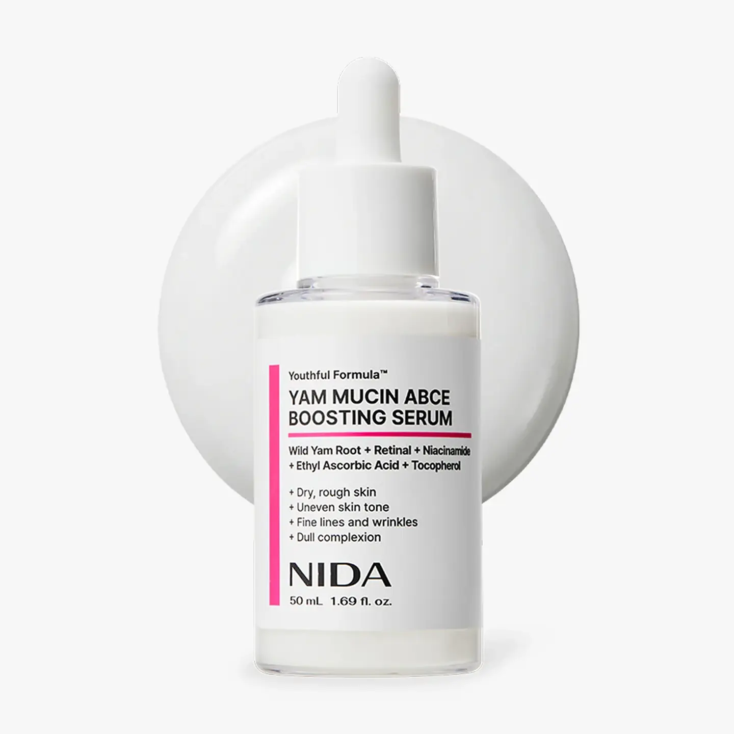 Youthful Formula™ Yam Mucin ABCE Boosting Serum (NIDA) - 50 ml Serum antiedad y regenerador con vitaminas A, B, C, E y retinal 1