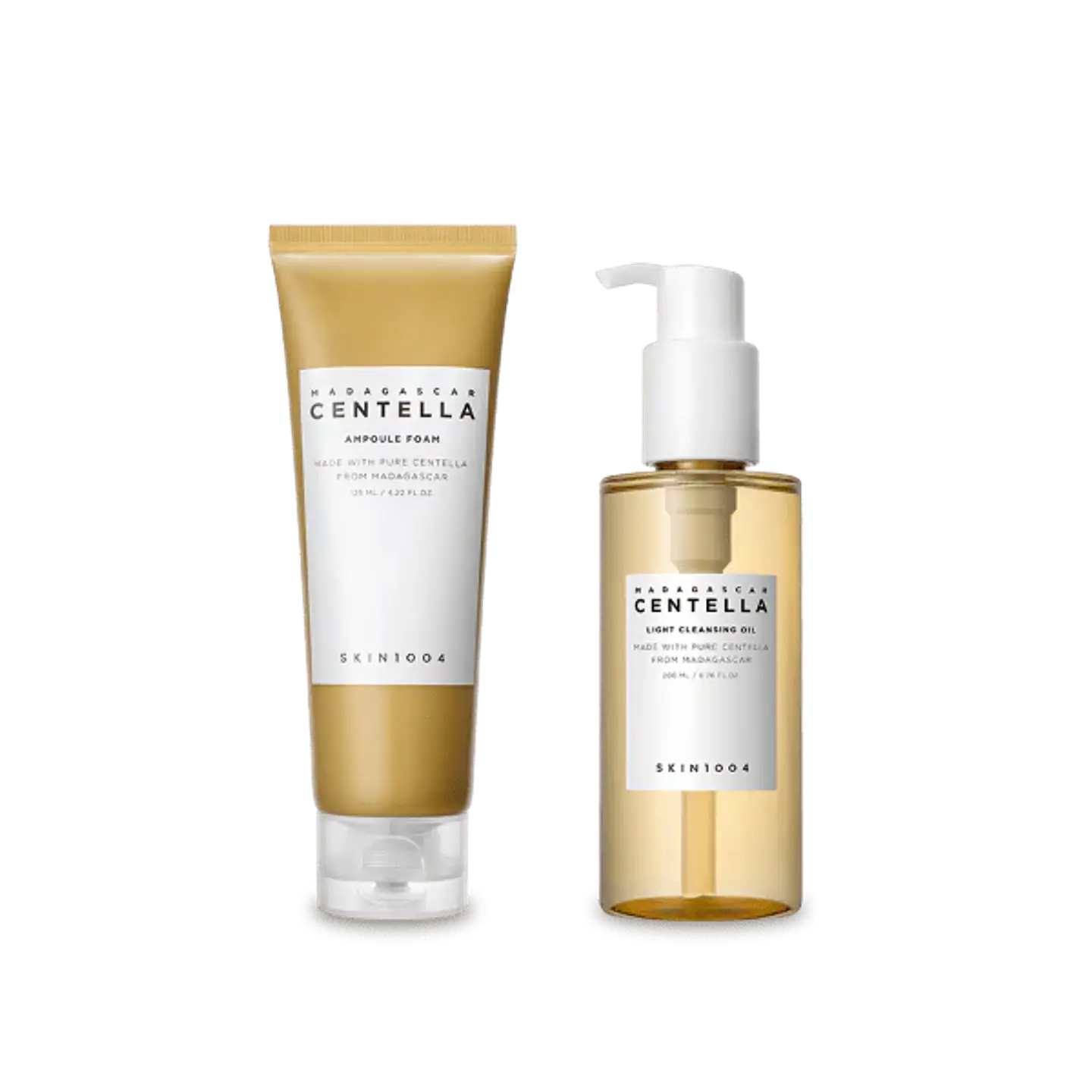Pack Limpieza Profunda Madagascar Centella (SKIN1004) - Limpiador oleoso 200ml + Limpiador en espuma 125 ml + Limpiador en barra   5