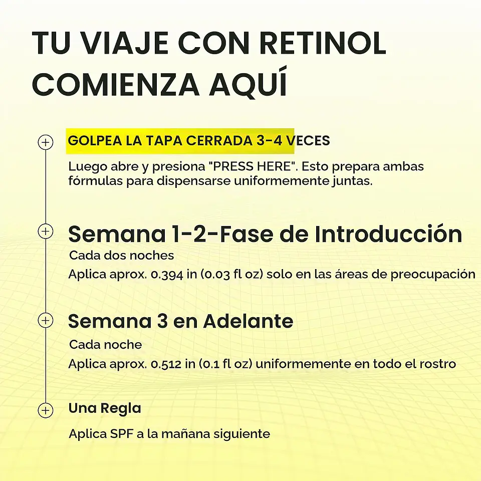 The Vita A Retinal Shot Tightening Dual Cream (Celimax) - 50ml  Crema antiedad con retinal  8