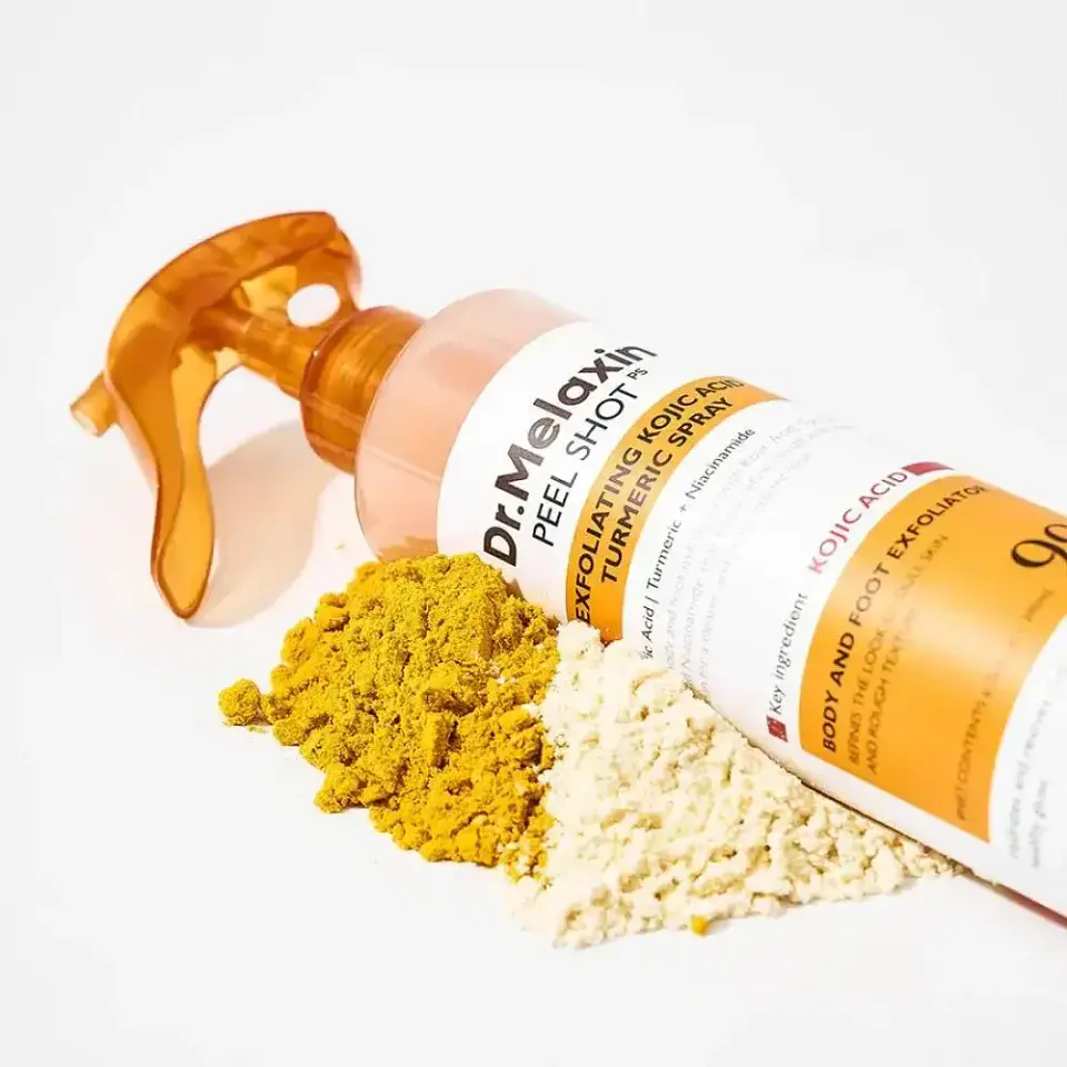 Peel Shot Exfoliating Kojic Acid Turmeric Spray (Dr Melaxin) - 200ml - Tratamiento exfoliante en spray 8