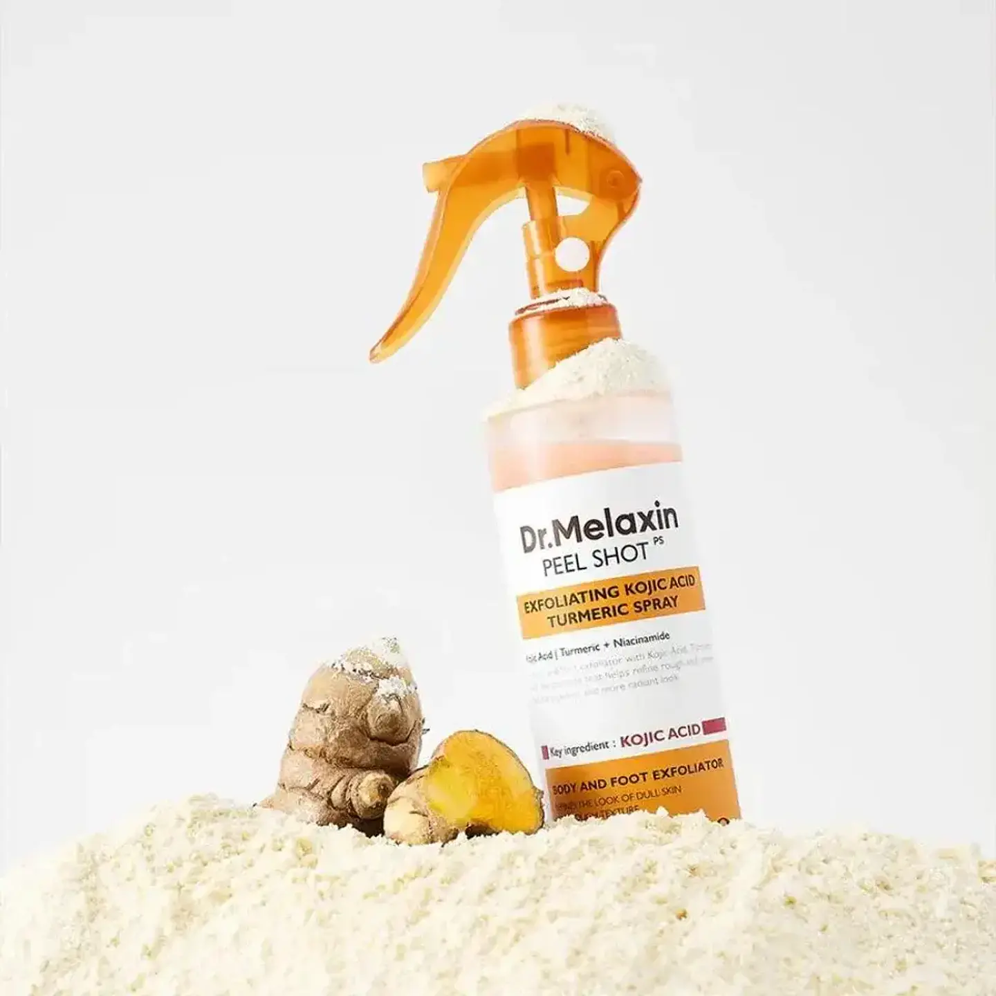 Peel Shot Exfoliating Kojic Acid Turmeric Spray (Dr Melaxin) - 200ml - Tratamiento exfoliante en spray 9