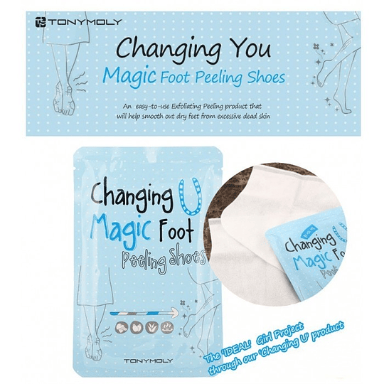 Changing U Magic Foot Peeling Shoes (TonyMoly)