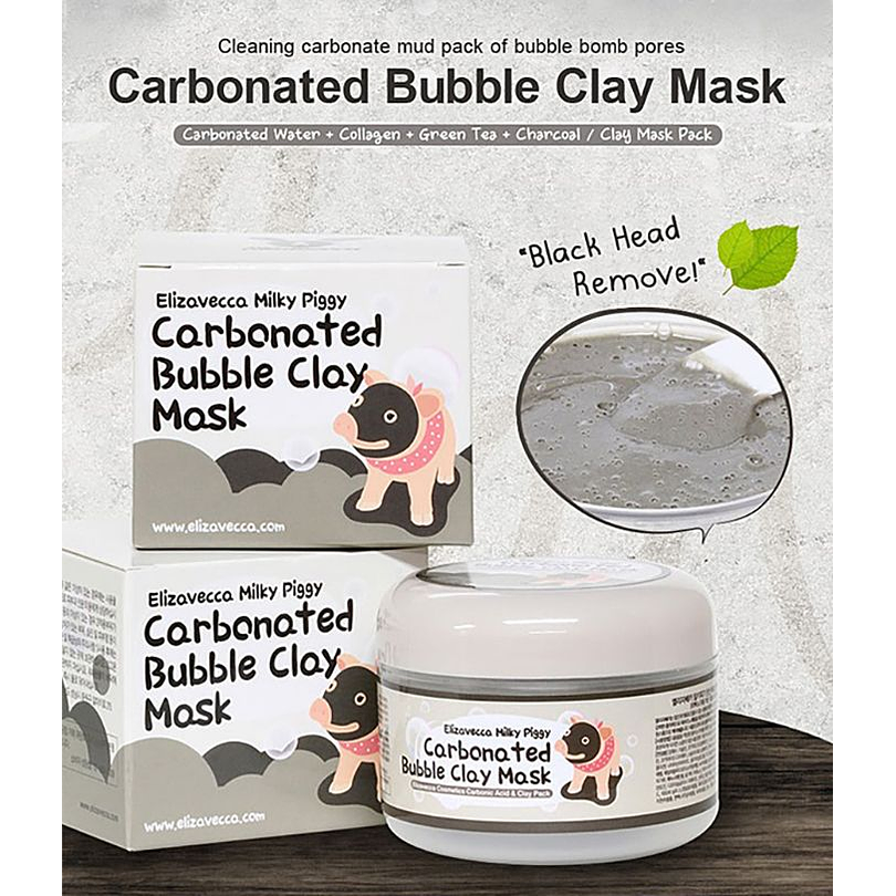 Milky Piggy Carbonated Bubble Clay (Elizavecca) - 100 gr 3