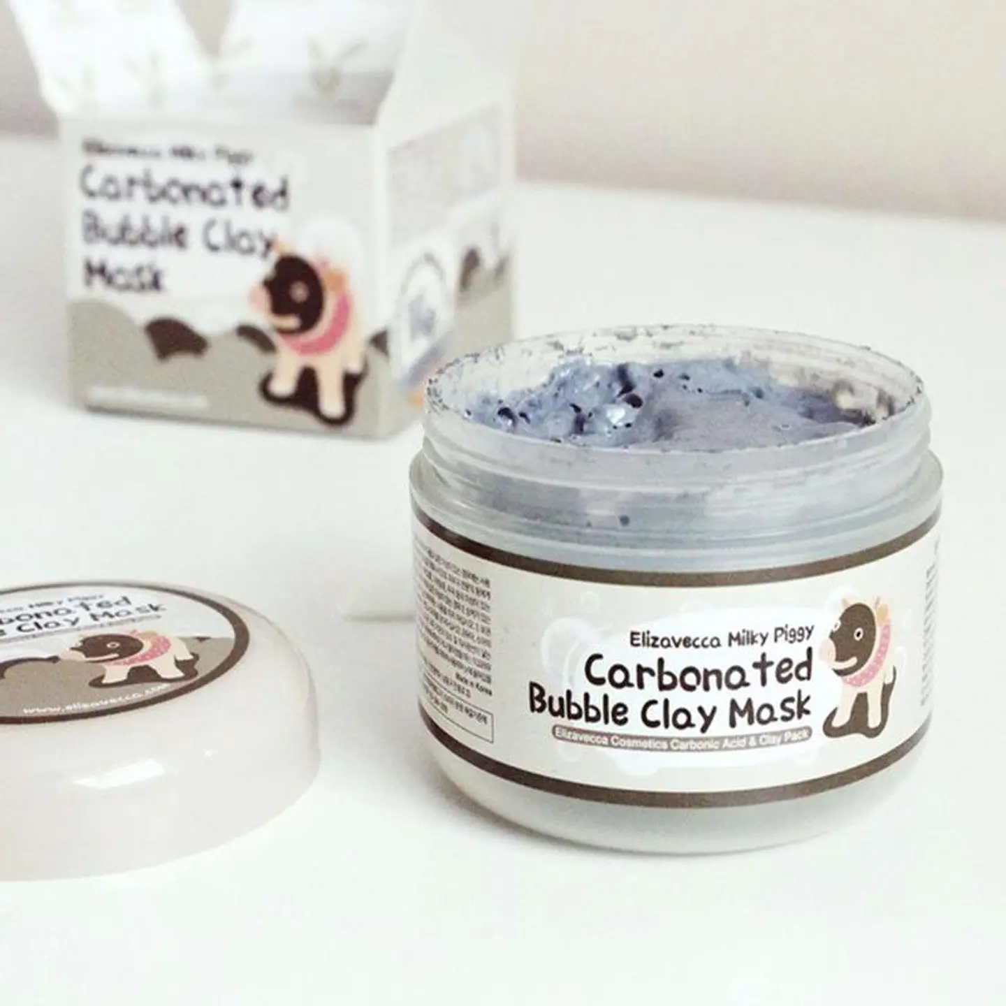 Milky Piggy Carbonated Bubble Clay (Elizavecca) - 100 gr 4