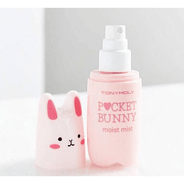 Pocket Bunny Mist Niebla facial (Tonymoly) Sleek o Moist - 60 ml