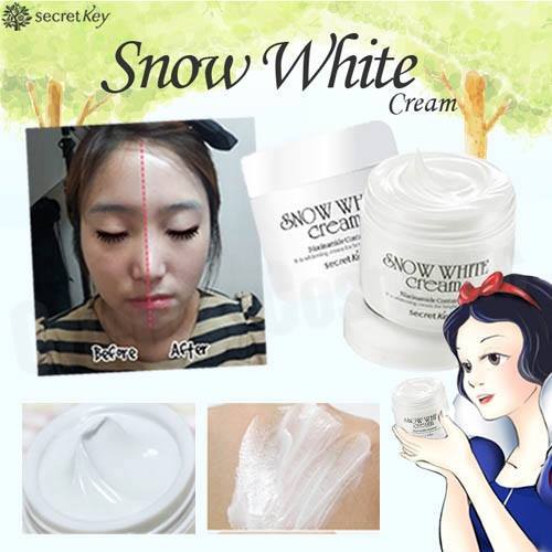 predicción parque Incontable Snow White Cream Crema Aclarante (Secret Key) - 50 ml