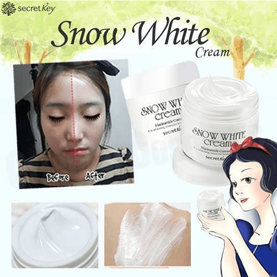 Snow White Cream Crema Aclarante (Secret Key) - 50 ml