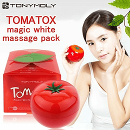Tomatox Magic White Massage Pack (TonyMoly) -80 o 120ml Mascarilla Crema Aclarante