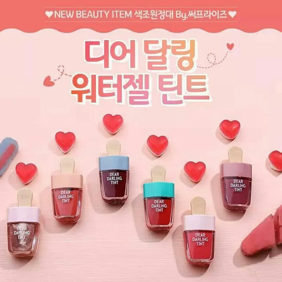 Dear Darling Water Gel Tint Ice Cream (Etude House) - 3,5ml Tinte para labios 2