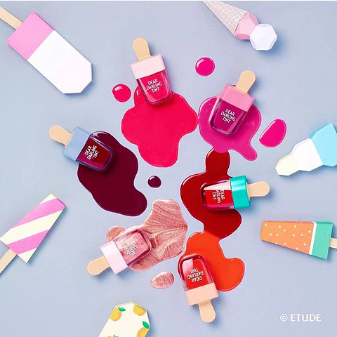 Dear Darling Water Gel Tint Ice Cream (Etude House) - 3,5ml Tinte para labios