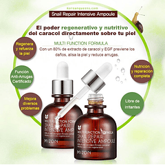 Snail Repair Intensive Ampoule (Mizon) 30ml Esencia 80% baba de caracol 