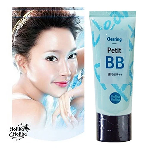 Petit BB Cream Clearing (Holika Holika) 30ml BB cream pieles mixtas y grasas