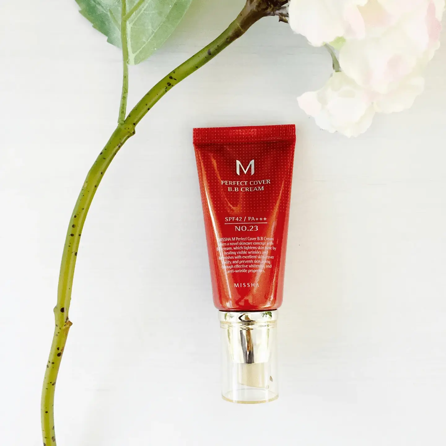M Perfect Cover BB Cream SPF 42/PA +++  (Missha)  50ml Base cobertura perfecta 4